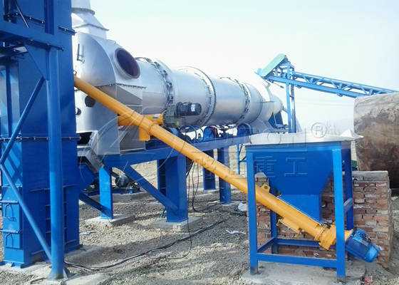 mobile asphalt mixing plant