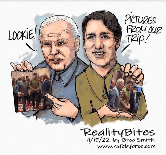 Turns out Joe Biden was the shadowy hand behind Justin Trudeau’s tyrannical acts against Canadian truckers – Allah's Willing Executioners