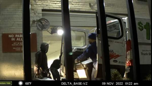 We Caught Them Again: TGP Catches Late-Night Operatives Moving Van-Loads of Suspicious Ballots Way After Legal Deadline in Detroit, Michigan