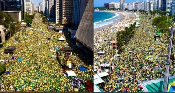 Massive Crowds Support Bolsonaro - The People, the Police and the Military Support Bolsonaro's Efforts to Address Socialist Attempt to Steal the Election (VIDEOS)