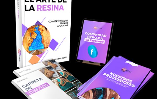 EL ARTE DE LA RESINA LIBRO PDF COMPLETO + BONOS GRATIS