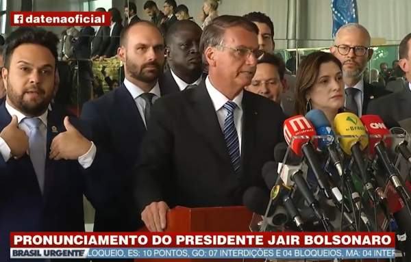 BREAKING: Brazilian President Jair Bolsonaro Refuses to Concede in Suspicious Election - Supporters CHEER in the Street!