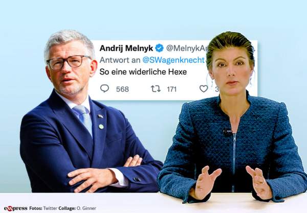Selenskyjs Vize-Minister Melnyk nennt deutsche Politikerin „widerliche Hexe“ | Exxpress