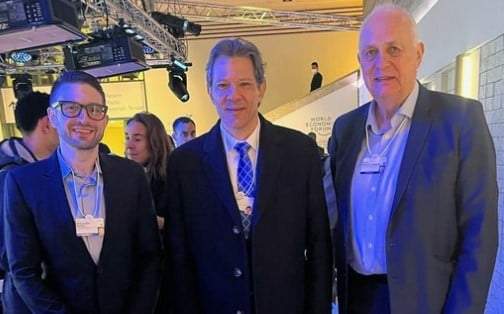 Open Society President Malloch-Brown and Alexander Soros Meet with Brazil's Fernando Haddad in Davos - The New Finance Minister of Communist Lula Regime