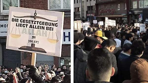 3500 auf Islamisten-Hass-Aufmarsch in Hamburg: „Allah erniedrigt Andersdenkende“ (Video) – Jihad Watch Deutschland