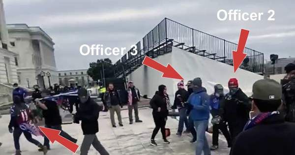 Undercover DC Police Officer Pushed Protesters Toward Capitol, Climbed Over Barricade: Court Filing | NTD