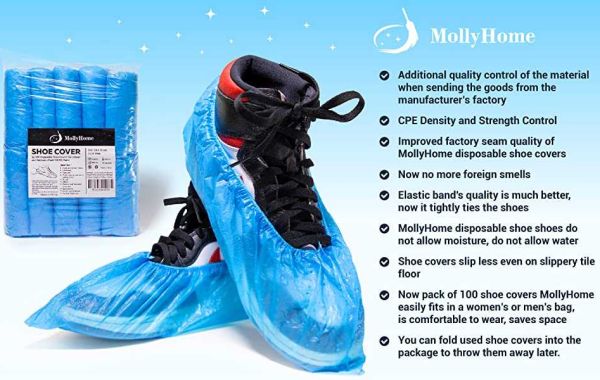 MollyHome Medical Shoe Covers Free Shipping