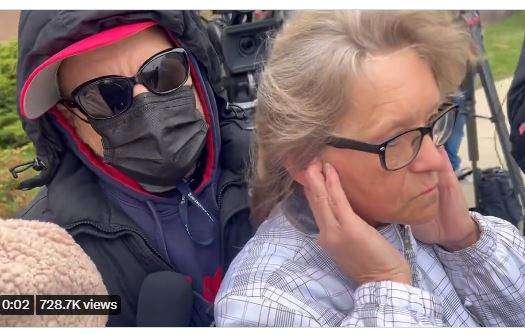 LEFTIST MONSTER Violates Elderly Woman with Marjory Taylor Greene Outside DC Gulag – Attempts to Shut Down Lawmaker’s Presser – Prison Staff Refuses to Take Action