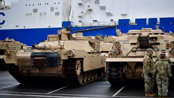 Footage captures large amount of US military equipment at Polish port – NaturalNews.com