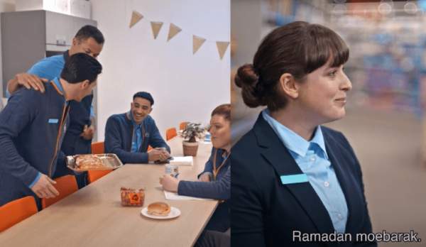 Belgium: The supermarket chain Albert Heijn, has created an episode of their sitcom about Ramadan, in which the colleagues of a Muslim employee show solidarity with him and postpone their snacks until later – Allah's Willing Executioners
