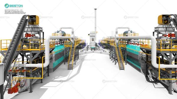 Continuous Tyre Pyrolysis Plant | 24 Hours*5 Days