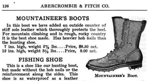 The Huckleberry Hiker: The Evolution of Hiking Boots