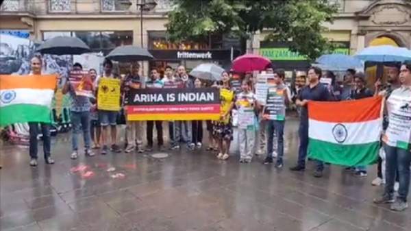 Indians in Germany hold protest calling for baby Ariha’s repatriation – Allah's Willing Executioners