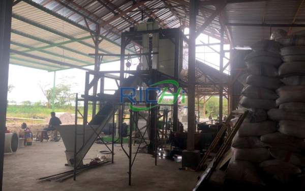 1-1.2T/H Wood Pellet Production Line in Angola - pellet-richi.com