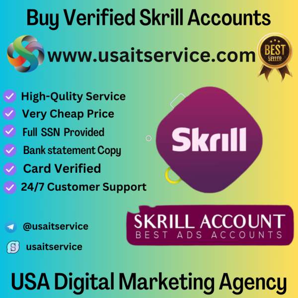 Buy Verified Skrill Accounts - Get 100% Safe & Verified