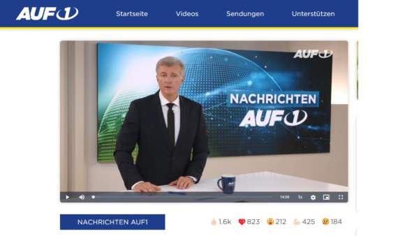 Kritischer TV-Sender AUF1 soll zum Schweigen gebracht werden: Sendeverbot in Deutschland mit hanebüchener und unglaubwürdiger Begründung – Jihad Watch Deutschland