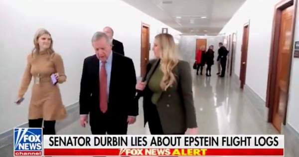 Sen. DICK Durbin Suffers Memory Loss After Claiming Epstein Flight Logs Inquiry Has “Never Been Raised by Anyone” Despite Requests from Senator Blackburn