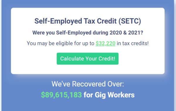 Small Business Owners: Self Employed Tax Credit (SETC)
