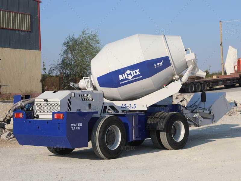 self-loading concrete mixer truck for sale