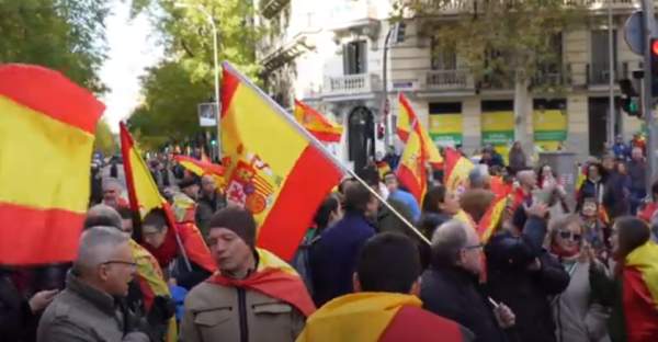 Spain: 15,000 Rally Against Amnesty for Catalan Separatists – Allah's Willing Executioners