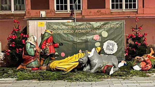 Schockierender Vandalismus an Weihnachtskrippe in Rüsselsheim – Jihad Watch Deutschland