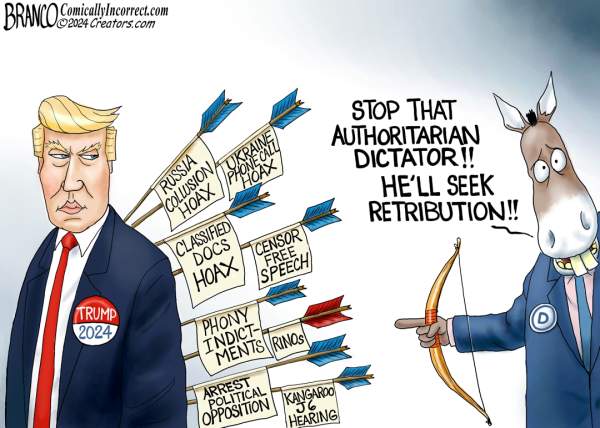 A.F. Branco Cartoon - Staying Strong - Comically Incorrect