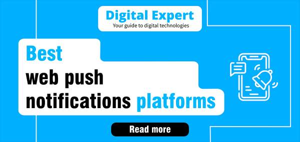 Web push notifications: best platforms for 2024