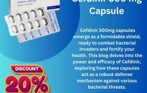 Stay Healthy with Cefdinir 300mg Capsules