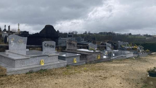 France: 50 Christian graves and monuments in the cemetery of Clermont-d’Excideuil smeared with Islamic slogans – Allah's Willing Executioners