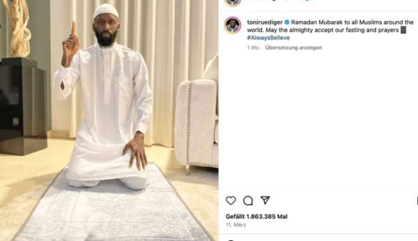 UPDATE: After IS gesture: The “good” Muslim Rüdiger and German Football Association file charges – Allah's Willing Executioners