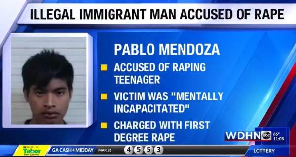 Biden’s Border Bloodbath: Illegal Alien Charged with Raping “Mentally Incapacitated” 14-Year-Old Alabama Girl