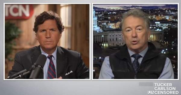 “Emulating Chinese Communists Is Not the Best Way to Combat Chinese Communists” – Tucker Carlson interviews Sen. Rand Paul on What’s Really Behind the TikTok Ban (VIDEO)