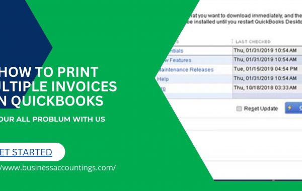 How to Print Multiple Invoices in QuickBooks