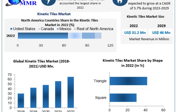 Kinetic Tiles Market Dynamics 2023-2029: Impact of Sustainable Urban Development on Market Growth