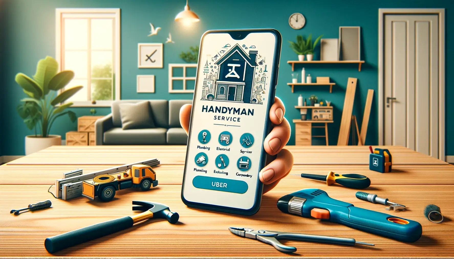 Revolutionize Home Maintenance with Our Uber-style Handyman App