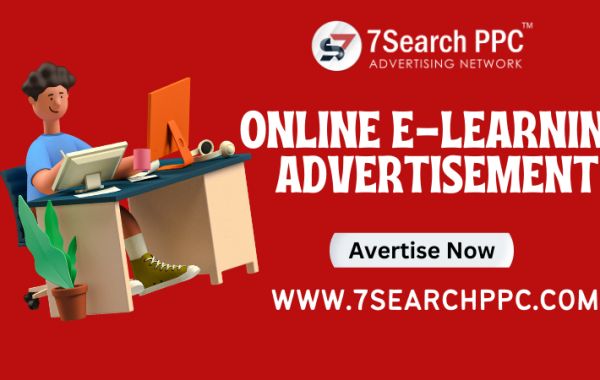 Online E-Learning Advertisement in 2024