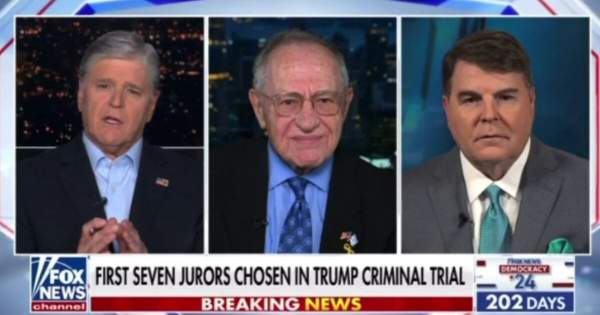 Alan Dershowitz: Judge Merchan’s Gag Order and Refusal to Allow Trump to Leave the Courtroom Is Clearly Unconstitutional – Should be Immediately Challenged – Video