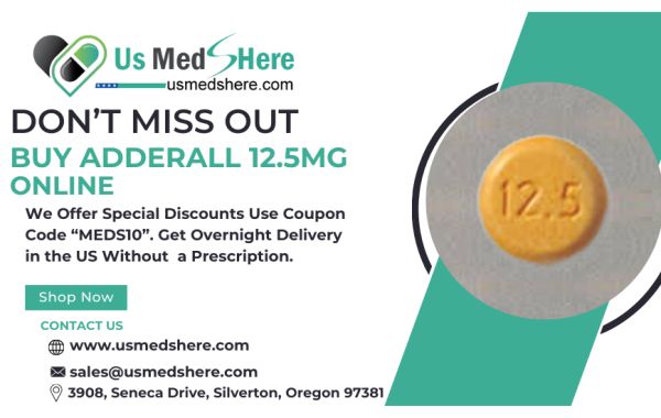Affordable  Adderall 12.5mg Buy Online at a Discounted Price in the USA