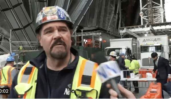 NYC Construction Worker Goes Viral In His Two Word Message For Biden - Geller Report