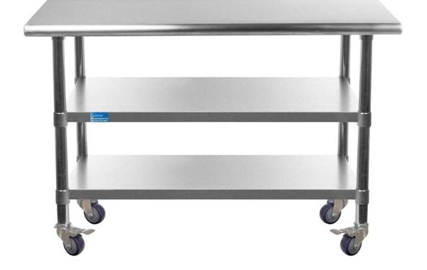 steel table top