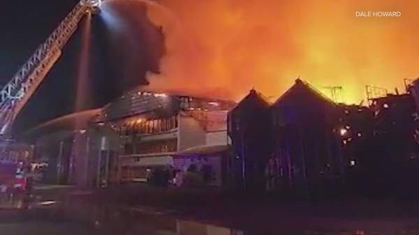 Massive fire at chicken farm in Marion County, Illinois | ksdk.com