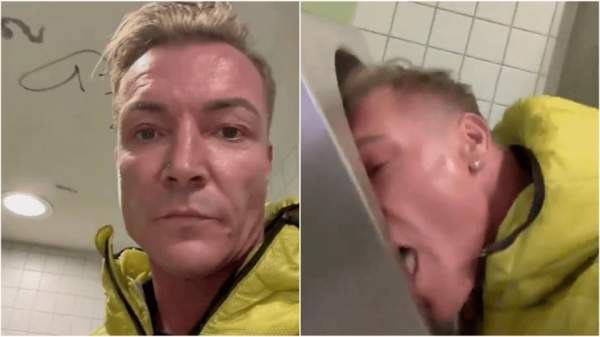 DISGUSTING: German Leftist Politician Films Himself Licking Public Toilets in Railway Station and Other Abhorrent Sexual Acts (GRAPHIC VIDEO) – Allah's Willing Executioners