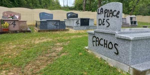 „Rassist“, „Zionist“, „Jude“, „Allah“: Erneut Tags auf einem Friedhof in der französischen Dordogne entdeckt – Jihad Watch Deutschland