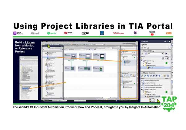 Project Libraries in TIA Portal (P204) | The Automation Blog