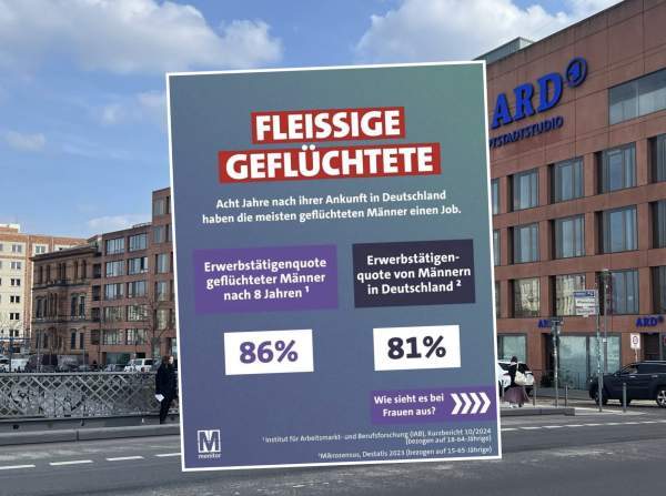 ARD behauptet mit falscher Statistik, Flüchtlinge würden häufiger arbeiten als Deutsche – Jihad Watch Deutschland
