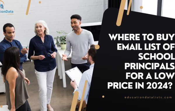Where to Buy Email List of School Principals for a Low Price in 2024?