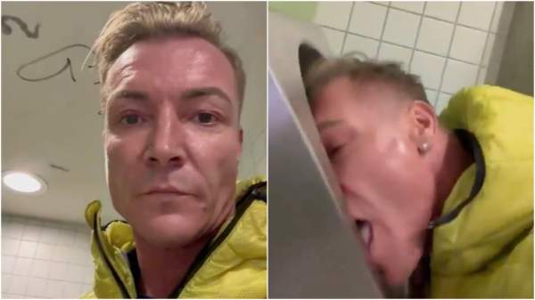 EKELERREGEND: Deutscher Linkspolitiker filmt sich selbst beim Ablecken öffentlicher Bahnhofstoiletten und anderen abstoßenden sexuellen Handlungen – Jihad Watch Deutschland