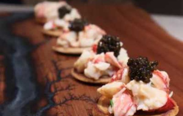 Caviar and Lobster Bites