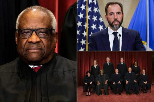 Clarence Thomas swipes at Special Counsel Jack Smith's appointment