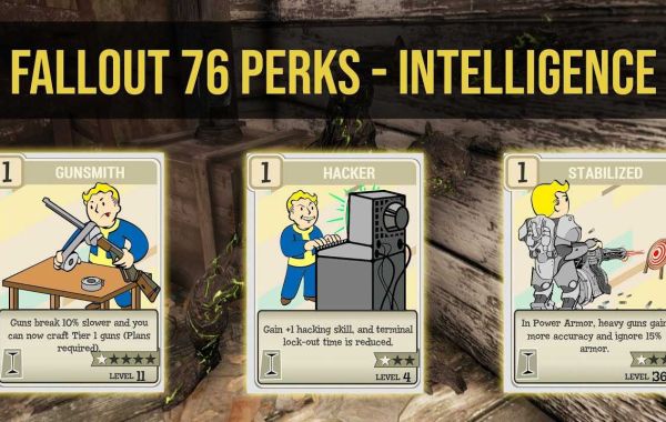 Fallout 76: Top 3 Most Useful Intelligence Perk Cards